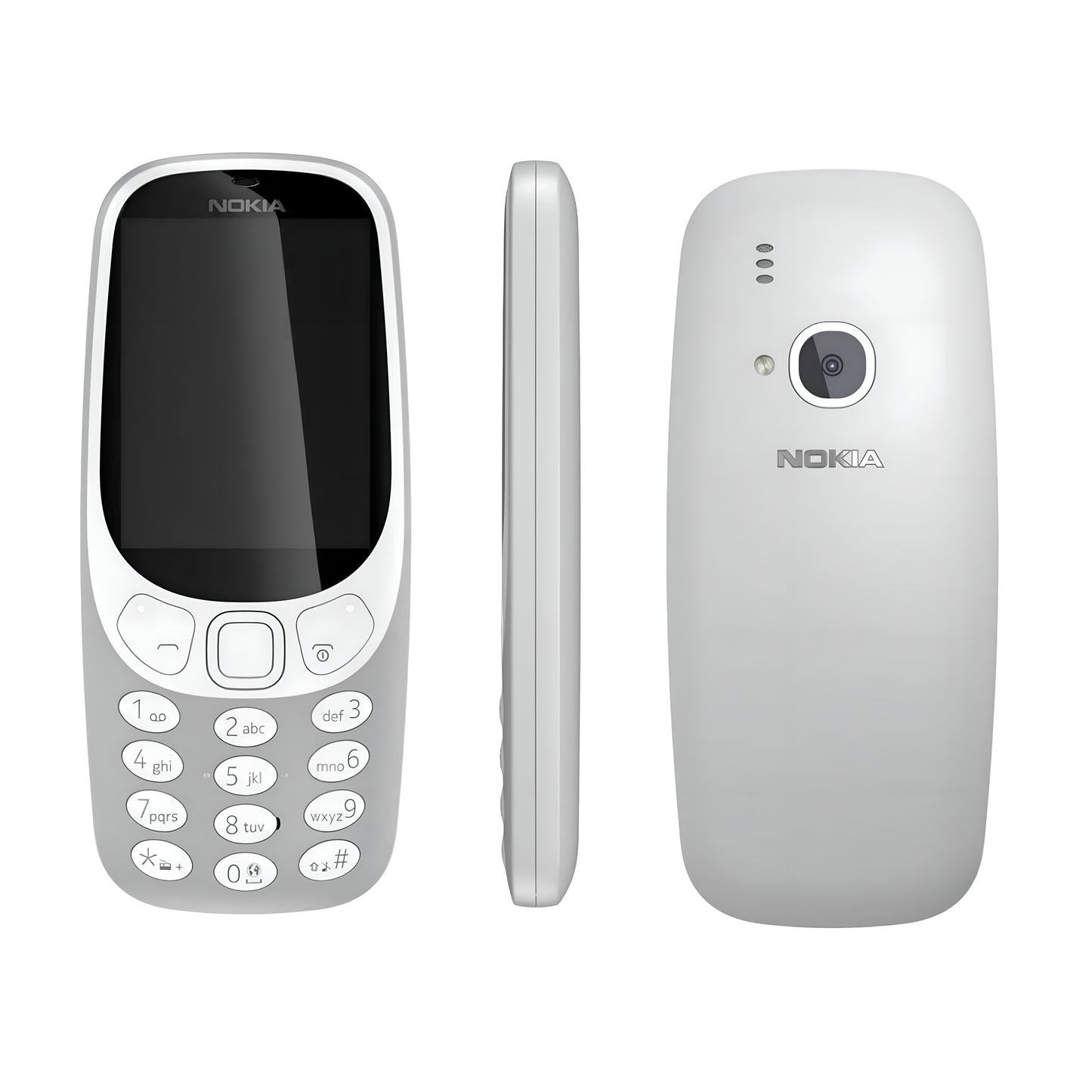 Nokia 3310 Dual SIM Feature Phone with MP3 Player, Wireless FM Radio and Rear Camera, Import stock