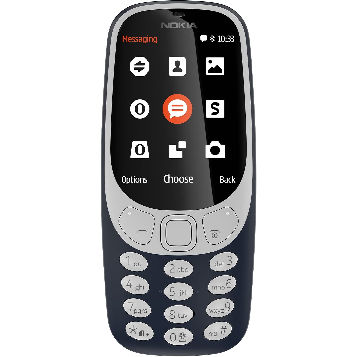 Nokia 3310 Dual SIM Feature Phone with MP3 Player, Wireless FM Radio and Rear Camera, Import stock