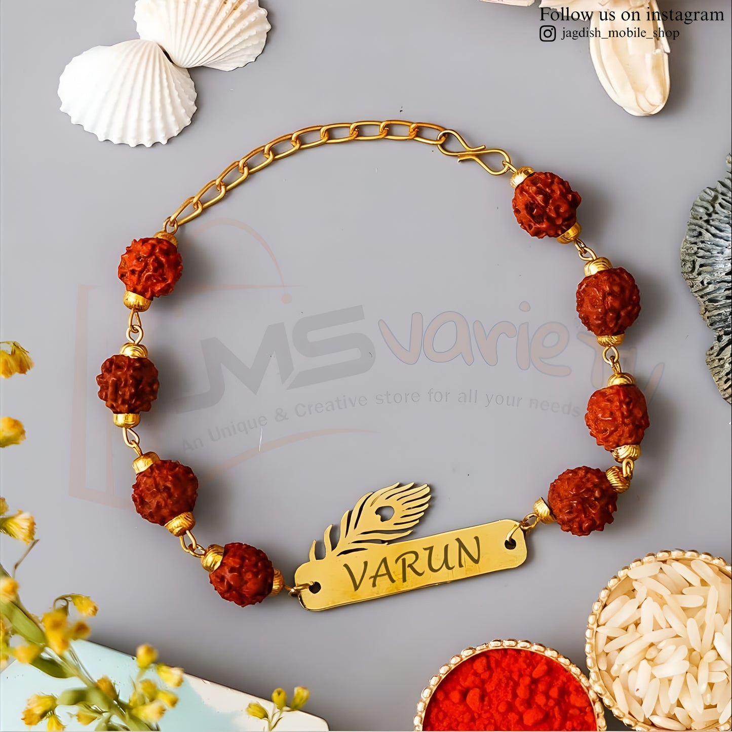 Customized Name Rakhi