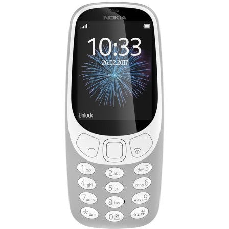 Nokia 3310 Dual SIM Feature Phone with MP3 Player, Wireless FM Radio and Rear Camera, Import stock