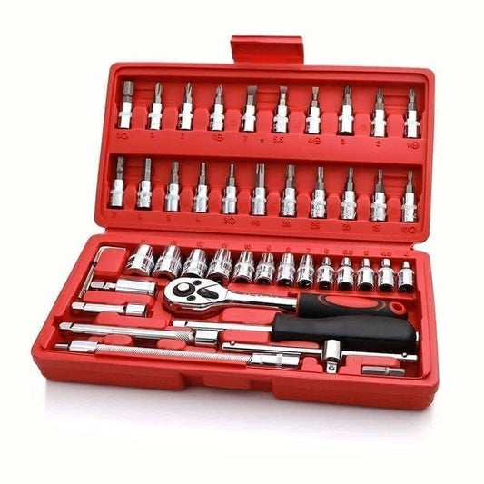 46 In 1 Screwdriver Set -46 In 1 Tools Kit- Socket Wrench Tool Kit