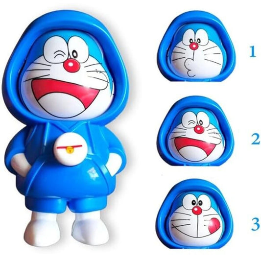JMS Shinchan Face Changing Keychain with 3 Expressions Cute Action Figure Key Chain