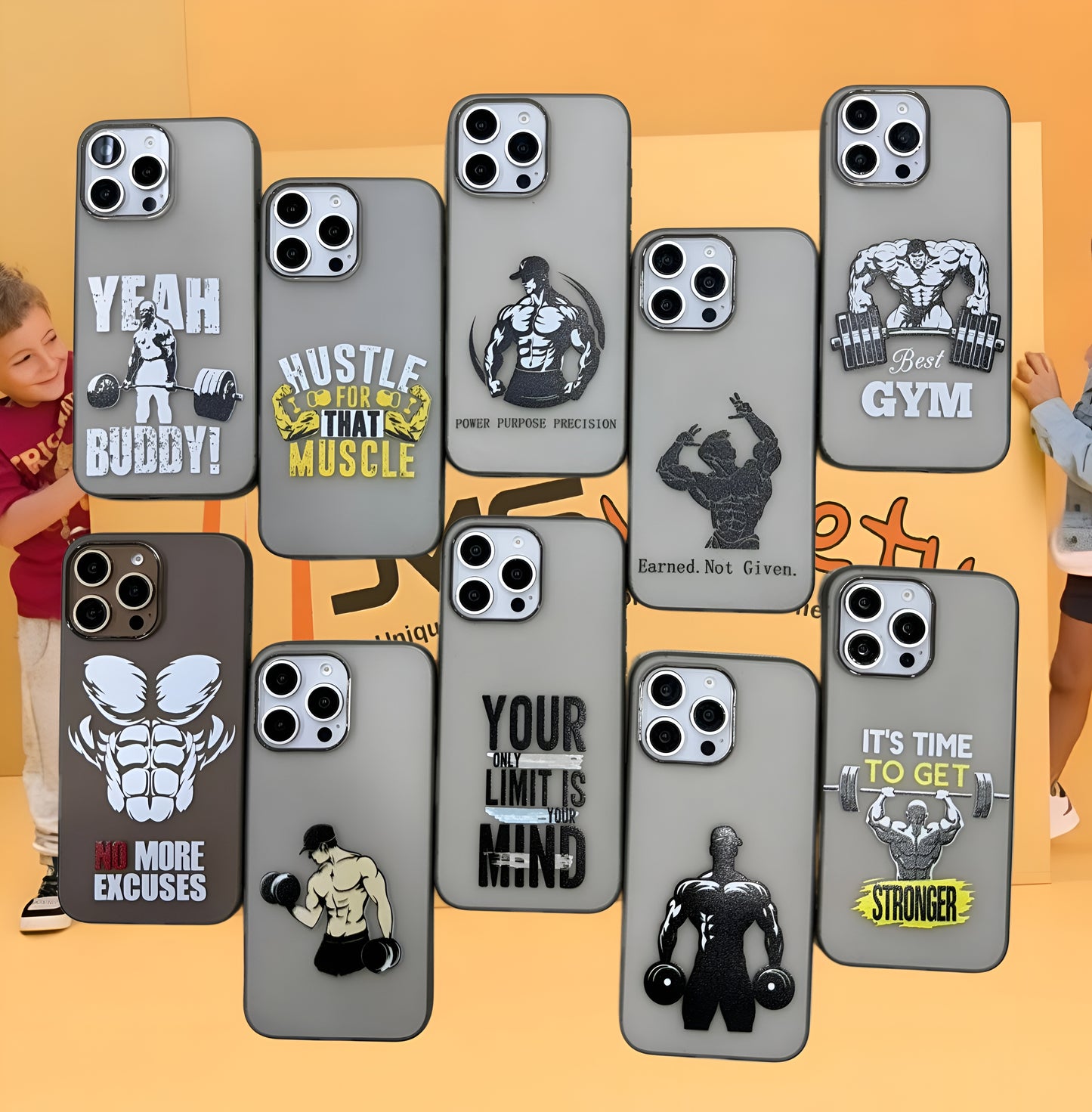 Gym lovers super slim case
