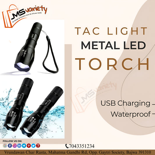 JMS Metal Led Torch Light