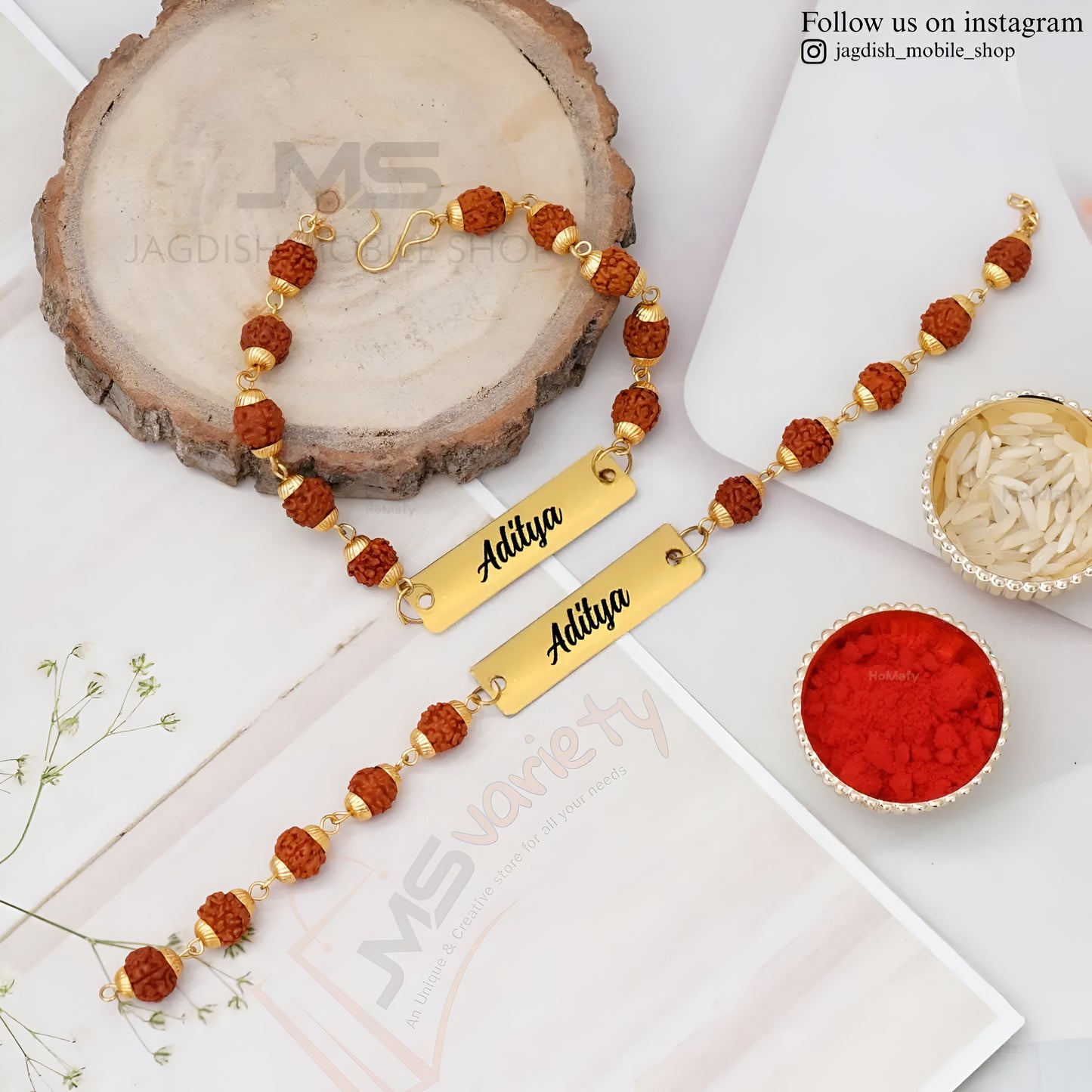 Customized Name Rakhi