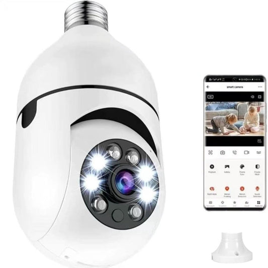 WIFI SMART BULB CAMERA  WITH 360 DEGREE ROTATION