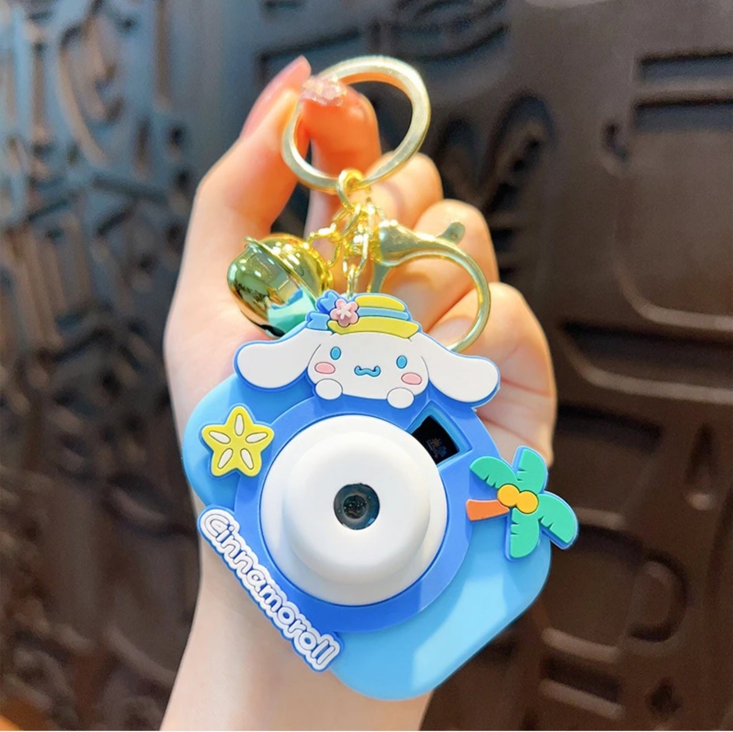 JMS Keychain Projector Many Cartoon Image Slide Show with Push Button Change lmage Key Chain