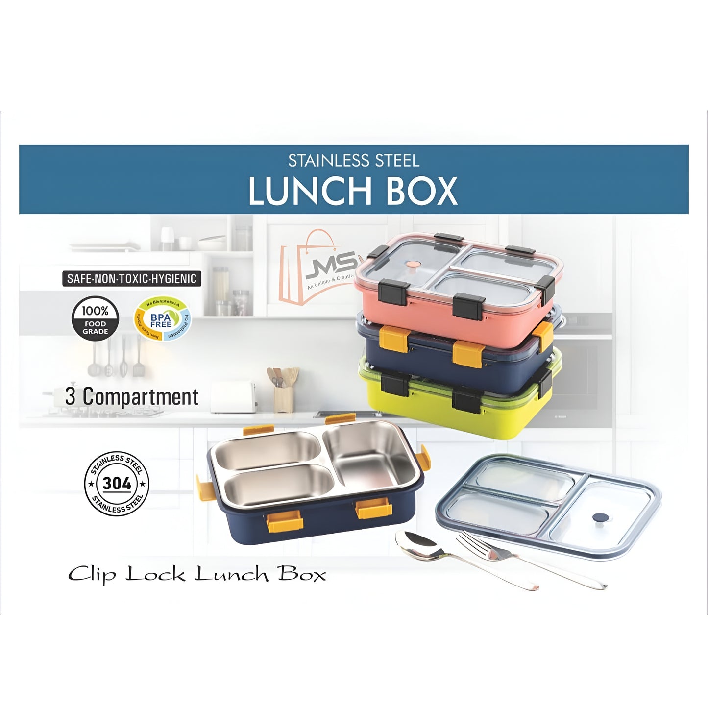 STAINLESS STEEL LUNCH BOX