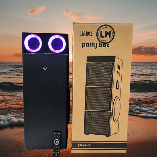 LM-1012 Part Box Wireless Bluetooth Speaker With Remote